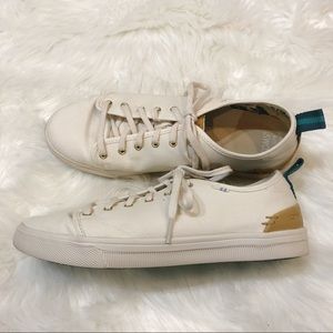 Toms TRVL Lite Birch Heritage Low Cream Sneakers